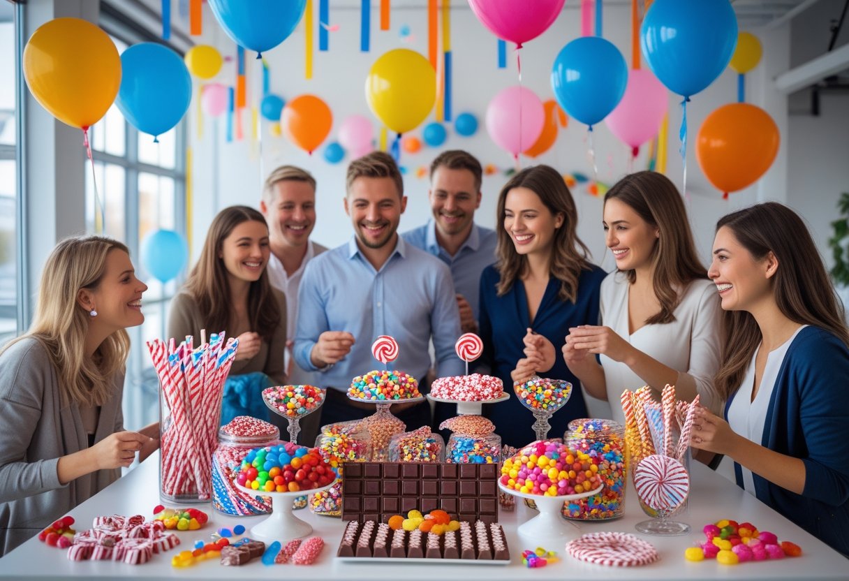 Sådan skaber du den perfekte fest med amerikansk slik og festlig chokolade til arrangement
